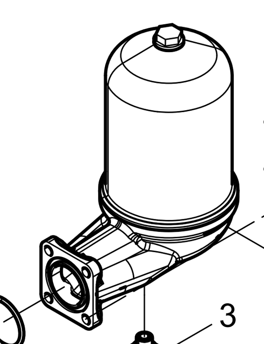 330304000430 Centrifuge filter assembly Baudouin High Quality OEM