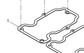 612630040007 Cylinder Head Cover Gasket Baudouin High Quality OEM