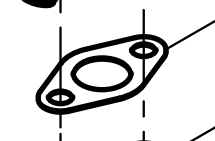 X6231.660W Turbocharger Oil Pipe Gasket Baudouin High Quality OEM