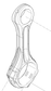 612640020021 Connecting Rod Baudouin High Quality OEM