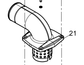612630120189 Intake Connecting Pipe Baudouin High Quality OEM