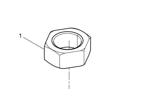 1000137287 Locknut Baudouin High Quality OEM