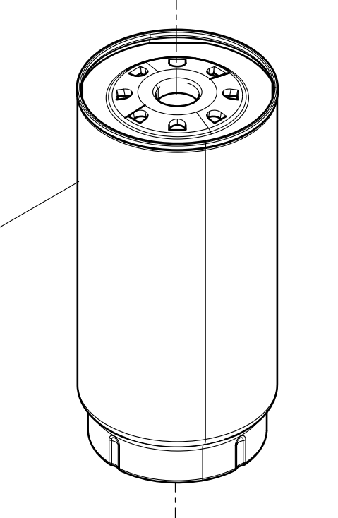 1001242121 Fuel Coarse Filter Element Baudouin High Quality OEM