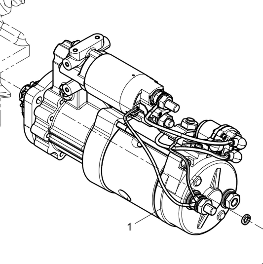 1000728416 Starter Motor Baudouin High Quality OEM