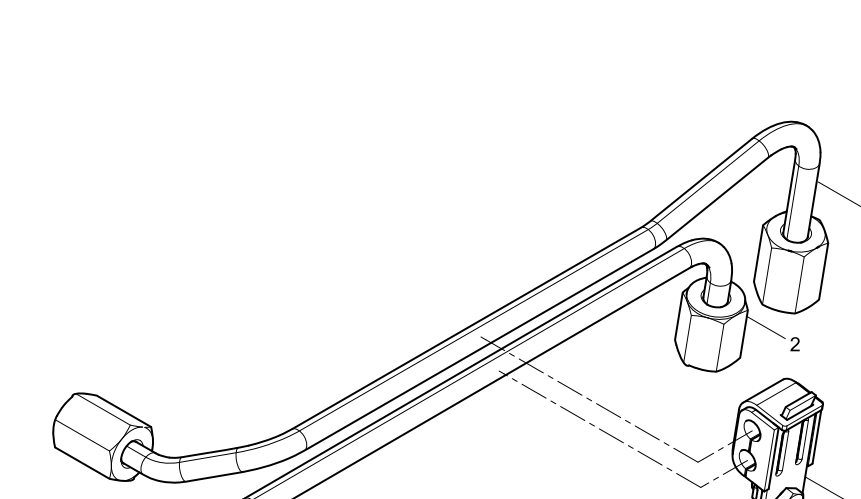 1000101757 High-pressure Fuel Pipe Assembly Baudouin High Quality OEM