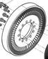 331002000177 Torsional Vibration Damper Baudouin High Quality OEM