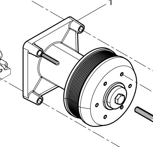 1000951587 Fan Bracket Assembly Baudouin High Quality OEM