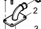 612630111007 Water Pipe Connector Baudouin High Quality OEM