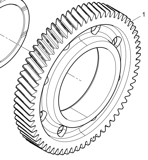 612630030017 Big Idler Gear Baudouin High Quality OEM