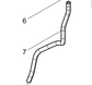 612630061000 Oil Connecting Rubber Pipe Baudouin High Quality OEM