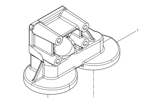 612630010056 Oil Filter Seat Baudouin High Quality OEM