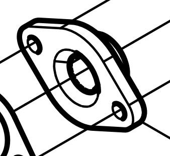 330203000277 Flange Baudouin High Quality OEM