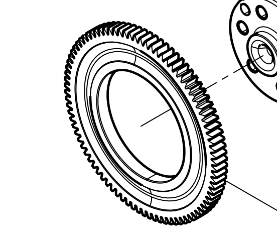 612700020002 Oil Pump Gear Baudouin High Quality OEM