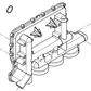 331004000139 Oil Cooler Cap Baudouin High Quality OEM