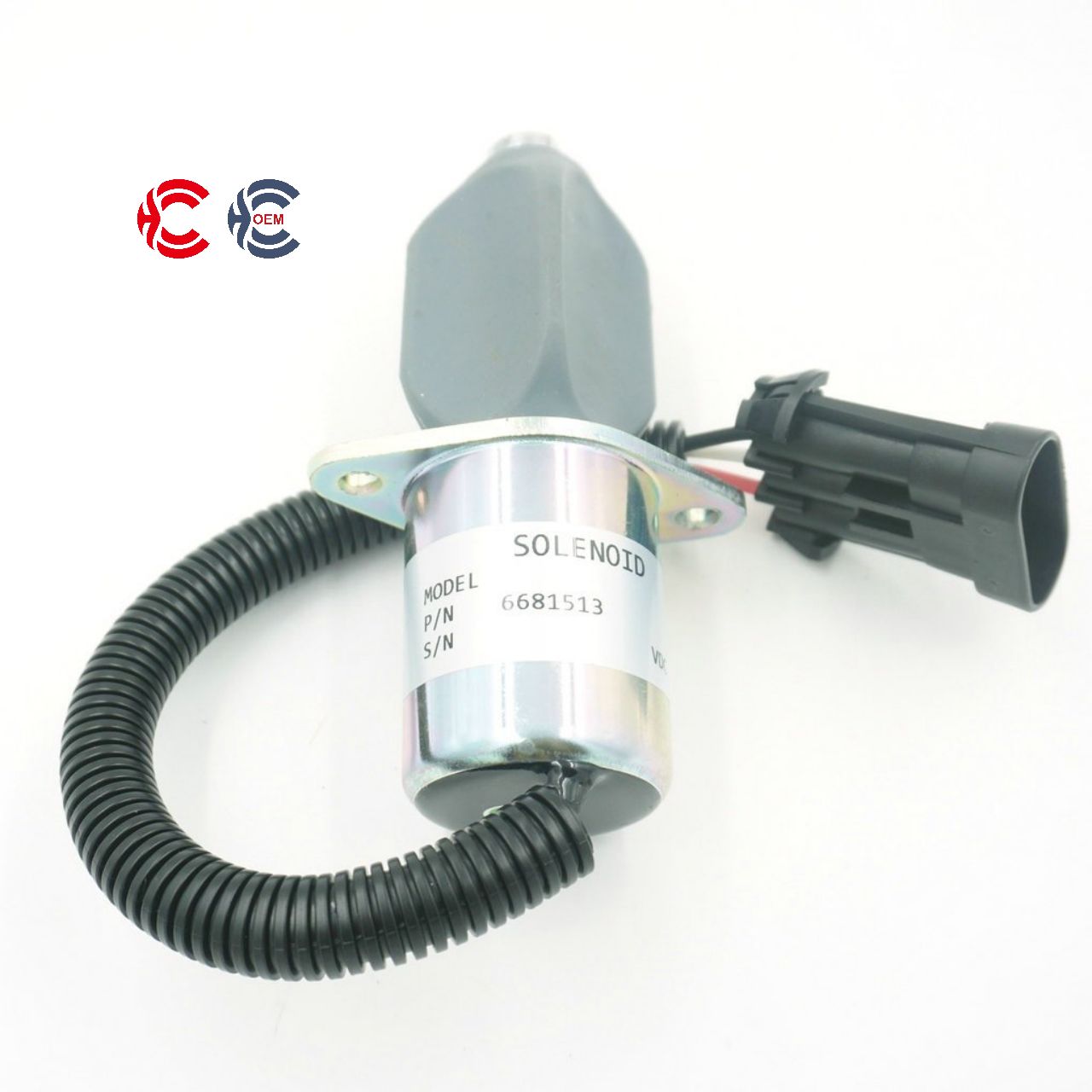 OEM: 6681513 6681512 6667993Material: ABS MetalColor: Black SilverOrigin: Made in ChinaWeight: 1500gPacking List: 1* Flameout Solenoid Valve More ServiceWe can provide OEM Manufacturing serviceWe can Be your one-step solution for Auto PartsWe can provide technical scheme for you Feel Free to Contact Us, We will get back to you as soon as possible.