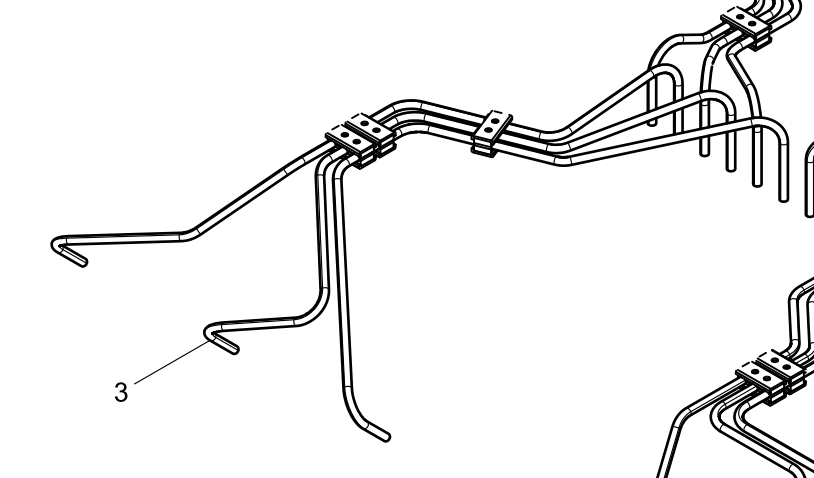 330205000265 High-pressure Fuel Pipe Assembly Baudouin High Quality OEM