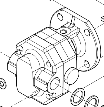 X6231.180W Gear Type Fuel Supply Pump Baudouin High Quality OEM