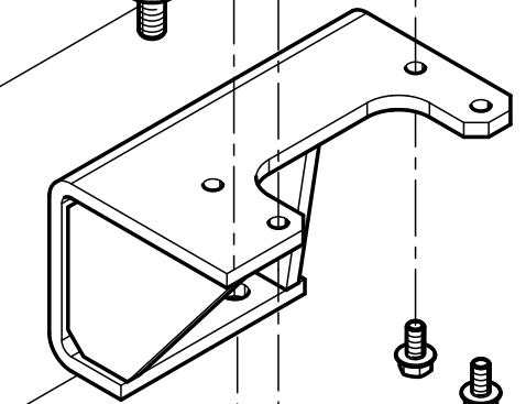 331003000533 Thermostat Bracket Baudouin High Quality OEM