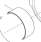 612600030069 Connecting Rod Upper Shell Baudouin High Quality OEM