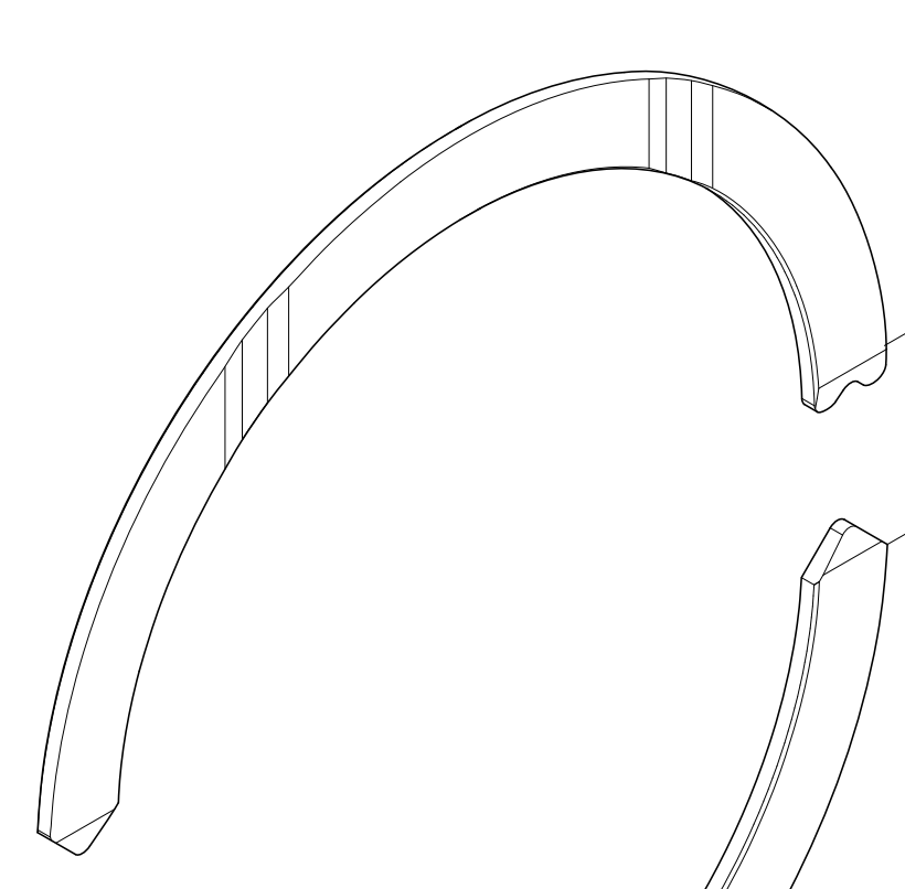 331001000210 Upper Thrust Plate Baudouin High Quality OEM