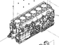 1000498656 crankcase assembly Baudouin High Quality OEM