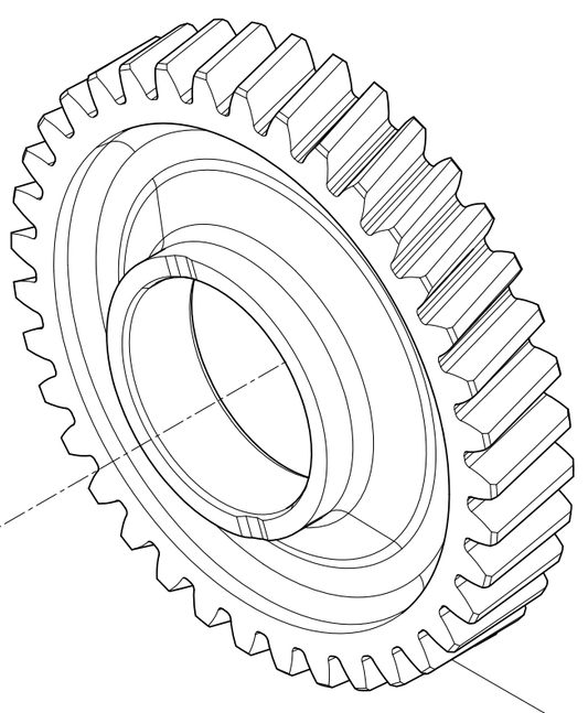 331002000082 Idler Gear Baudouin High Quality OEM