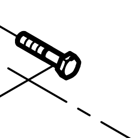 90003800334 Hexagon Head Bolt Baudouin High Quality OEM