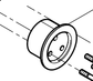 612630030019 Idler Gear Shaft Baudouin High Quality OEM