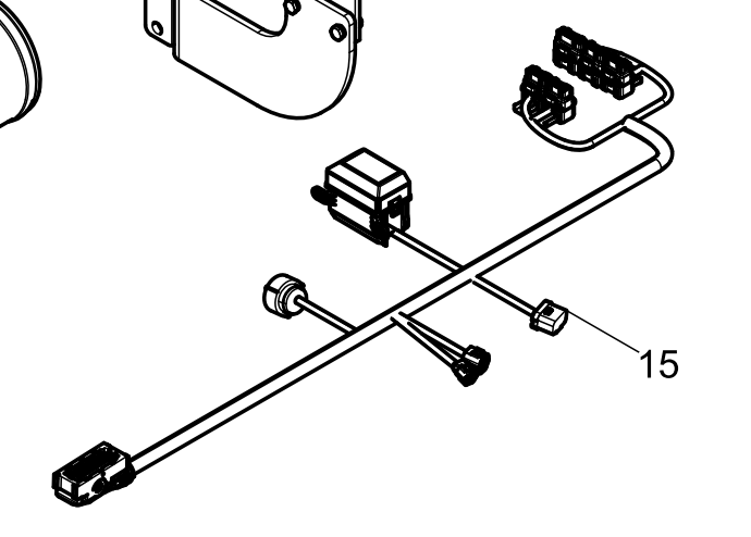 1000450573 EGR Wiring Harness Baudouin High Quality OEM