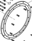 331001000207 Flywheel Housing Coupling Ring Baudouin High Quality OEM