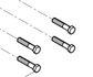 90011350069 Hexagon Head Bolt Baudouin High Quality OEM