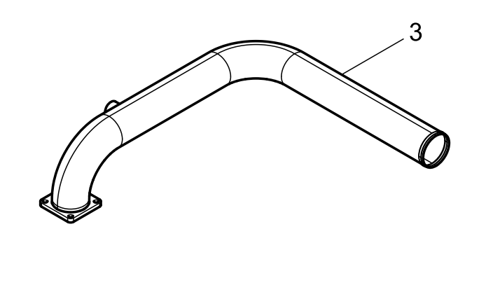 1000953087 Water Pump Water Pipe Assembly Baudouin High Quality OEM