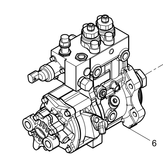 612640080039 Fuel Injection Pump Assembly Baudouin High Quality OEM