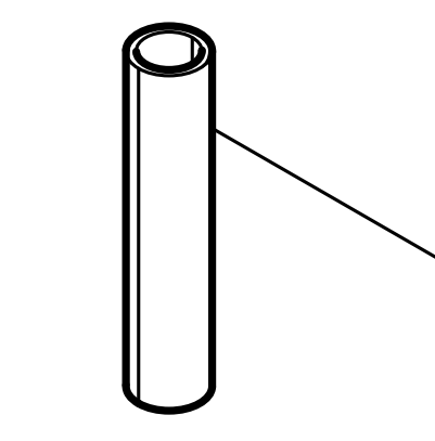 1001186560 Coolant Connecting Rubber Pipe Baudouin High Quality OEM