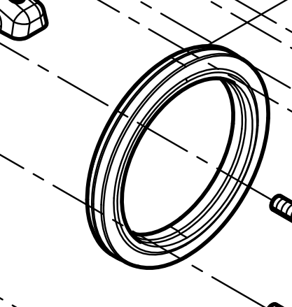 612630010106 Front Oil Seal Baudouin High Quality OEM