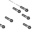 9000000591 Hexagon Flange Bolt Baudouin High Quality OEM