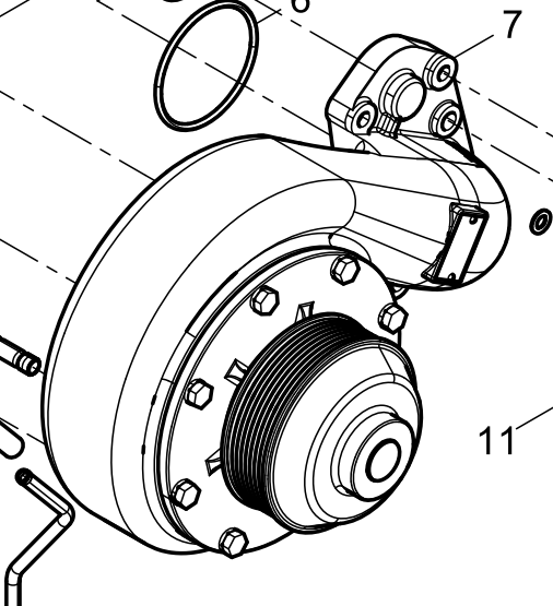 1001219118 Water Pump Baudouin High Quality OEM