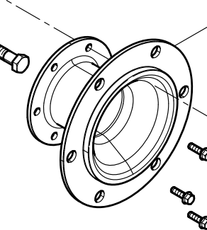 1001135413 Fan Flange Baudouin High Quality OEM
