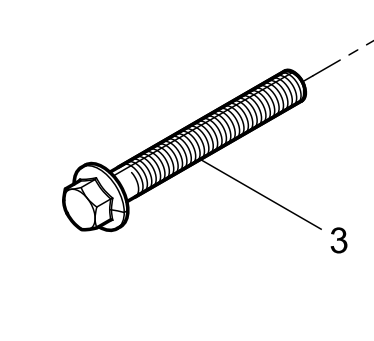 90011430014 Hexagon Flange with Tooth Bolt Baudouin High Quality OEM