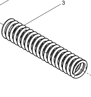 330204000101 Pressure limiting valve spring Baudouin High Quality OEM