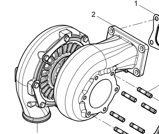 612630110765 Turbocharger Baudouin High Quality OEM