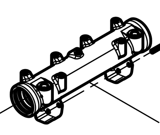 1001425981 Water-outlet Pipe Baudouin High Quality OEM