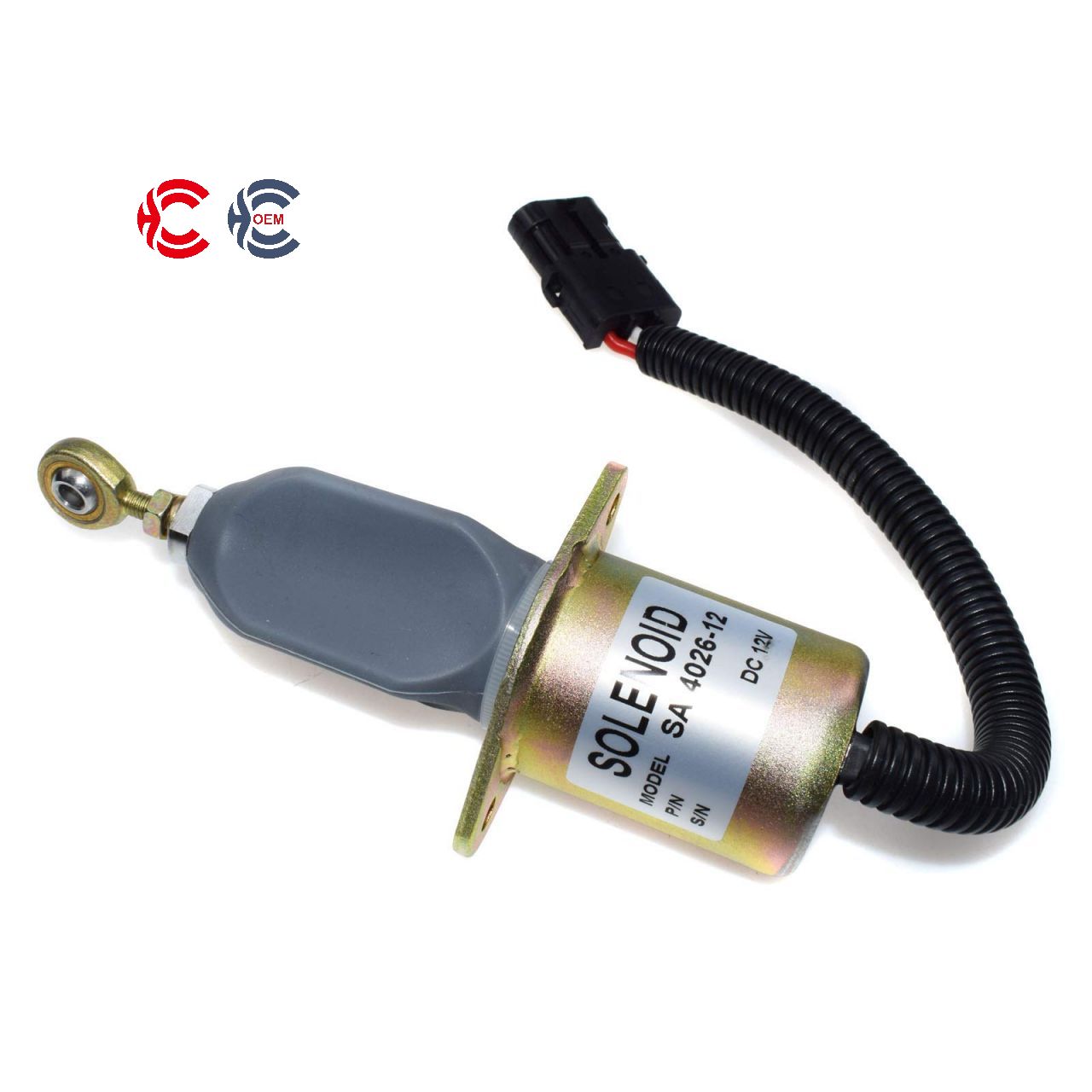 OEM: SA-4026-12 SA-4124-12Material: ABS MetalColor: Black SilverOrigin: Made in ChinaWeight: 1500gPacking List: 1* Flameout Solenoid Valve More ServiceWe can provide OEM Manufacturing serviceWe can Be your one-step solution for Auto PartsWe can provide technical scheme for you Feel Free to Contact Us, We will get back to you as soon as possible.