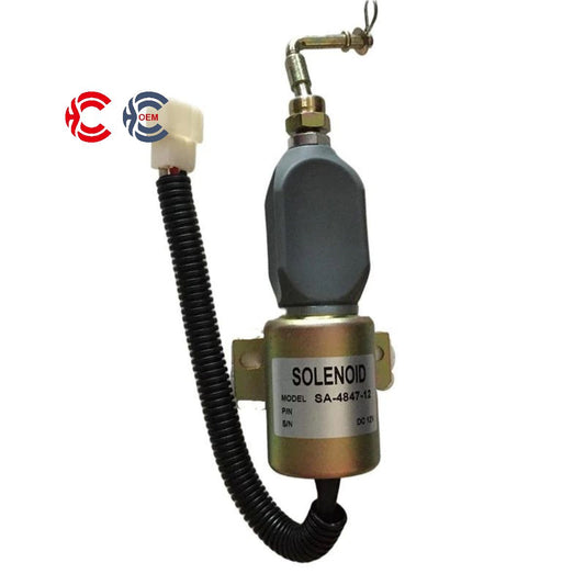 OEM: SA-4847-12Material: ABS MetalColor: Black SilverOrigin: Made in ChinaWeight: 2000gPacking List: 1* Flameout Solenoid Valve More ServiceWe can provide OEM Manufacturing serviceWe can Be your one-step solution for Auto PartsWe can provide technical scheme for you Feel Free to Contact Us, We will get back to you as soon as possible.