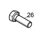 90011270062 Hexagon Head Bolt Baudouin High Quality OEM