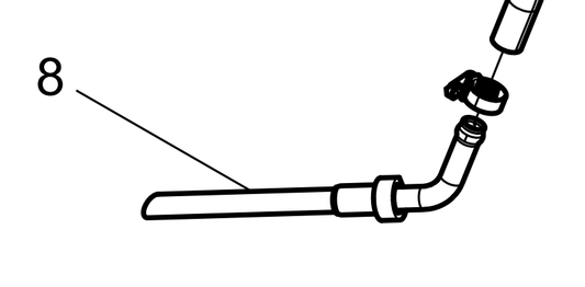 612630010409 Oil-gas Separator Oil-return Pipe Baudouin High Quality OEM