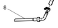 612630010409 Oil-gas Separator Oil-return Pipe Baudouin High Quality OEM