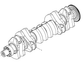 612700020012 Crankshaft Assembly Baudouin High Quality OEM