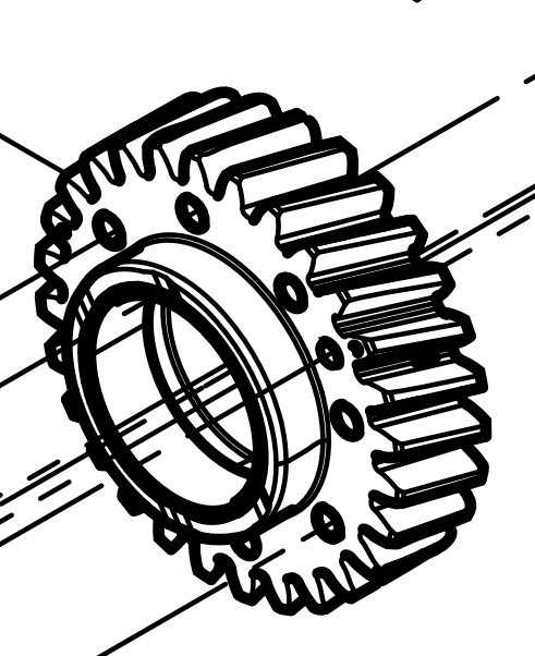 331002000299 Idler Gear Set Baudouin High Quality OEM