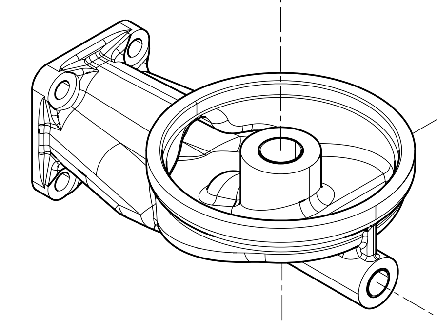 X6260.295 Oil Filter Seat Baudouin High Quality OEM